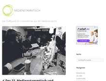 Tablet Screenshot of medienstammtisch.info